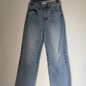 Pistola Light Blue Straight Leg Jeans